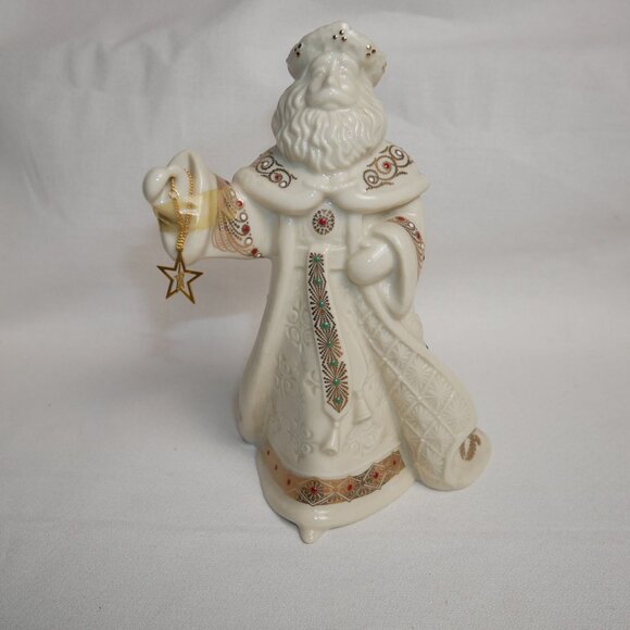 Lenox China Jewels Victorian Santa Bone China 6th in Series 1999 Vintage - Picture 1 of 7